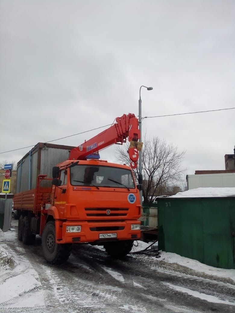 Камаз Вездеход манипулятор КМУ 7 тонн в аренду в Уфе круглосуточно по  низкой цене